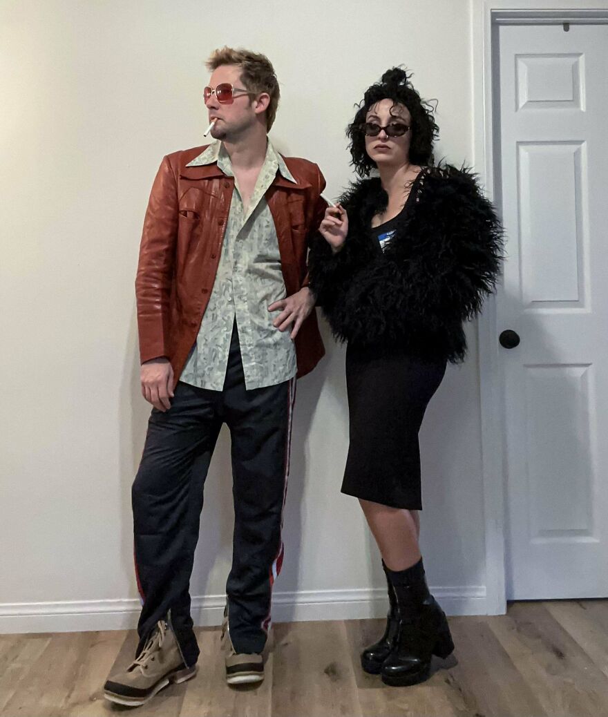 Our Fight Club Costumes: Tyler And Marla