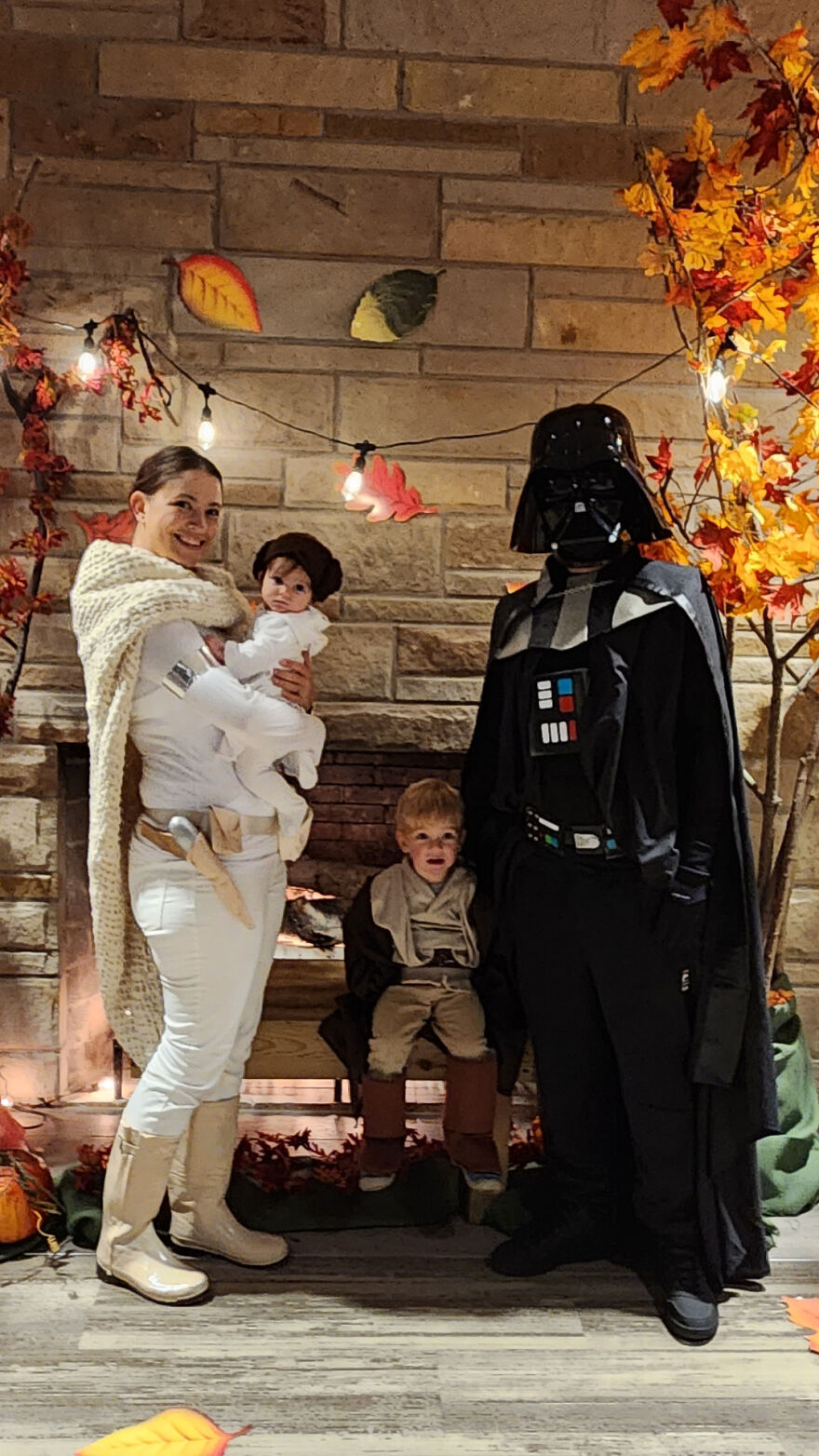 Our Skywalker Family Costume This Year