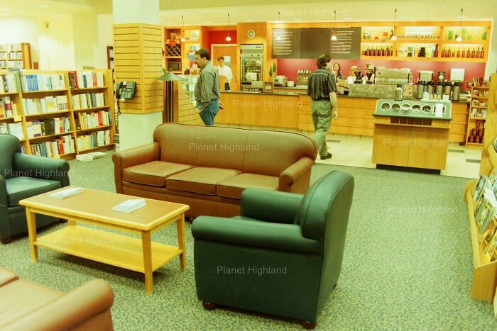 Borders Book Store In Highland, Indiana (1997)