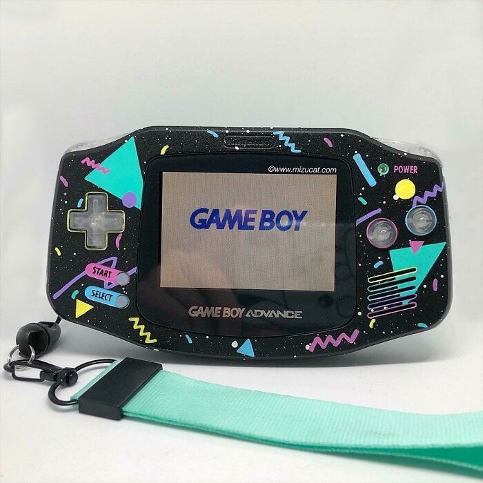 This Custom Painted Game Boy