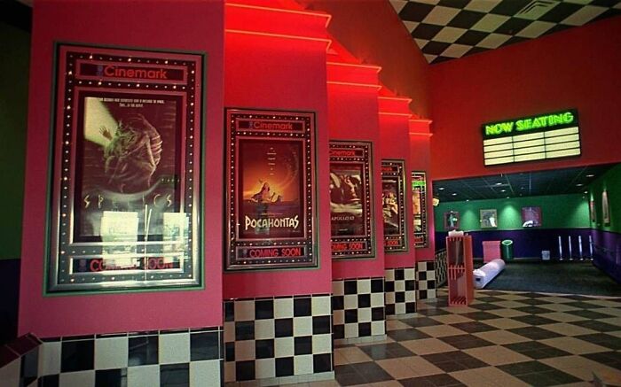 A Cinemark Theater In Summer 1995