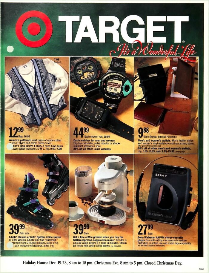 This Target Holiday Ad From 1993