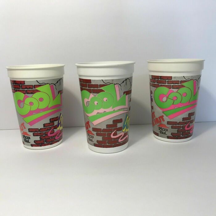 Pizza Hut Cups From 1992