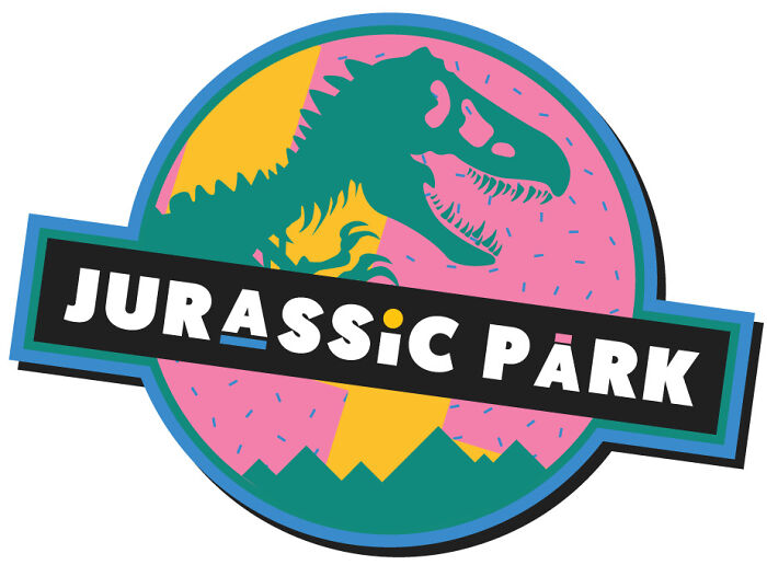 1993's Jurassic Park Got A Lucky Escape Logo-Wise. I Had To Correct That!