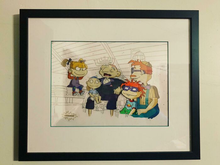 Original Rugrats Animation Cel Used In Making The Show!