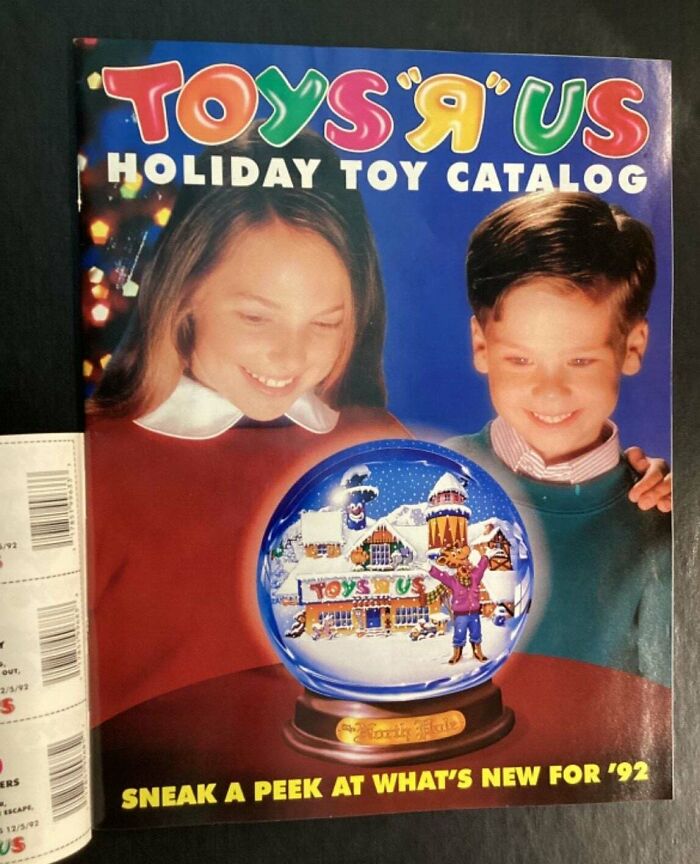 Final Christmas Post Until Next Year 1992 Toysrus Holiday Catalog
