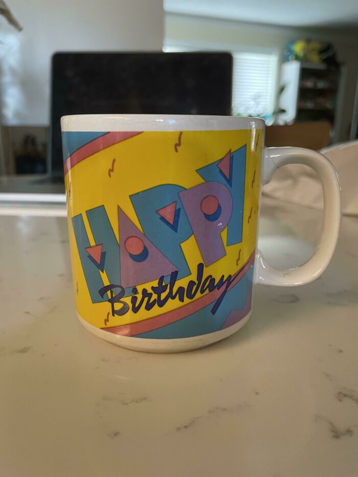 A Funky Mug I Picked Up At The Thrift Store!