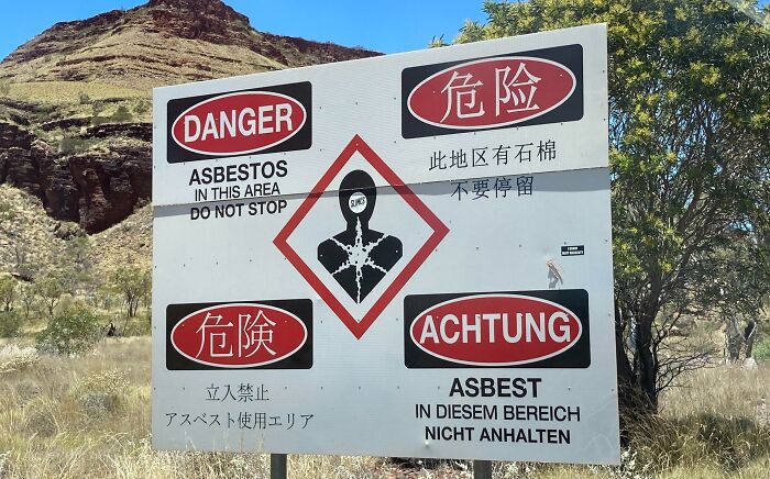 Wittenoom, Western Australia. Previously An Asbestos Mining Town