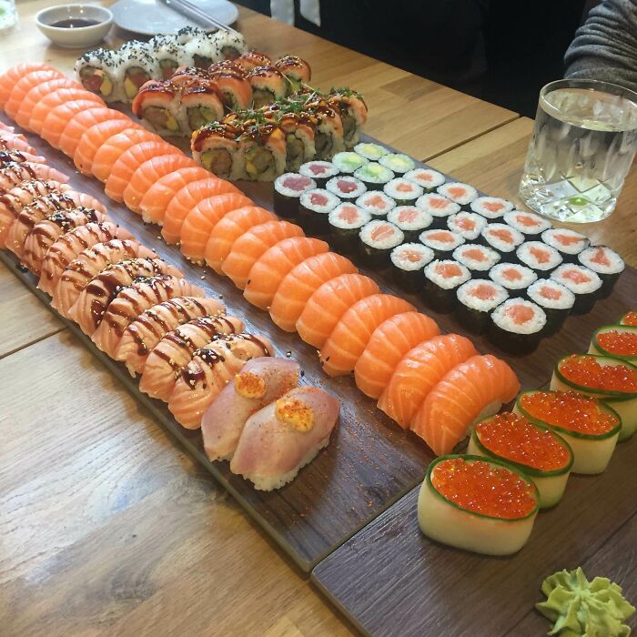 All You Can Eat Sushi Where Each Piece Is Made Fresh To Order