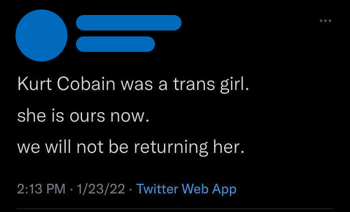 So Now We’re Claiming Dead People To Be Trans?