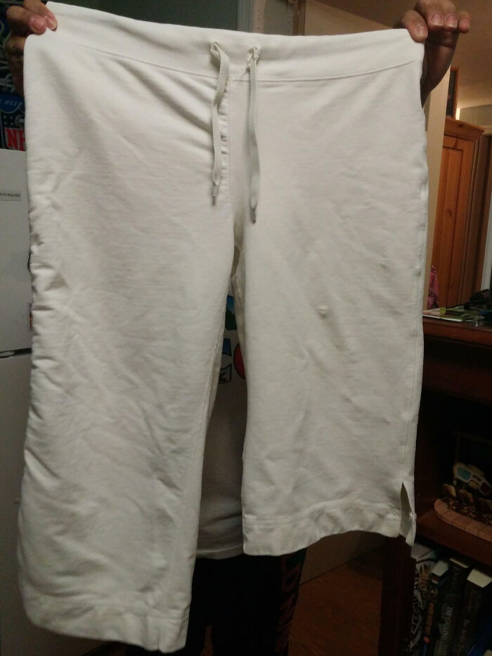 Half Of These Pants Shrunk In The Wash