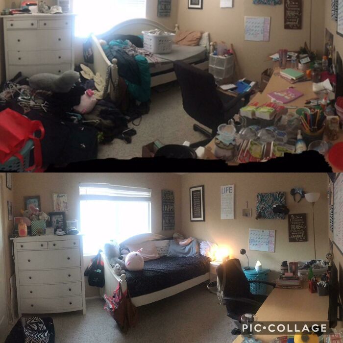 Nothing Kicks My Depression In The A** Like A Thorough Cleaning! (Sorry About My Panoramic Pics, I Have Shaky Hands So It Looks Jacked Up Lol)
