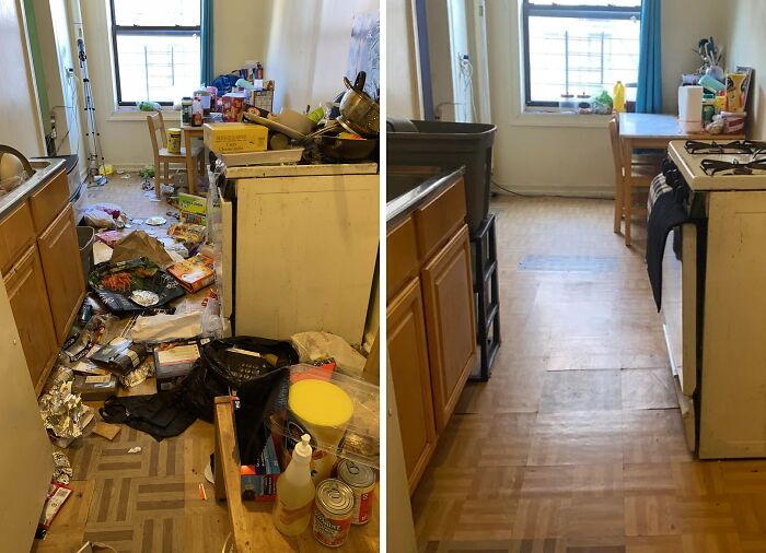 Yesterday I Cleaned A Young Mom’s Kitchen. She Is A Single Parent, She Doesn’t Have Any Help. She Came Out From A Shelter And Now She Is Trying To Be A Good Mom