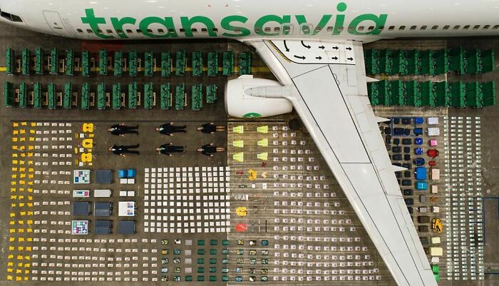 The Contents Of A Transavia Airplane