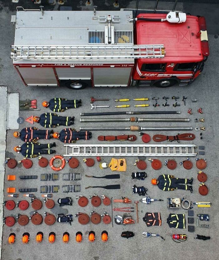 Singapore Civil Defence Force Shows What’s Inside Their Fire Engines!