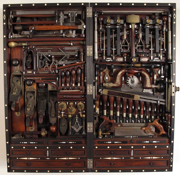 The Handmade Tool Chest Of Henry O. Studley (1838-1925), Organ And Piano Maker