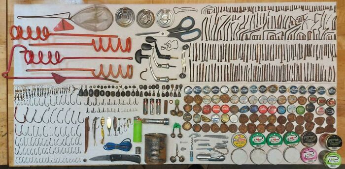 I Fish For Metal With Magnets! This Is All Of The Stuff From My Last Trip!