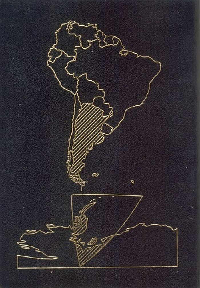 Argentina As Depicted On The Back Of The Argentine Passport