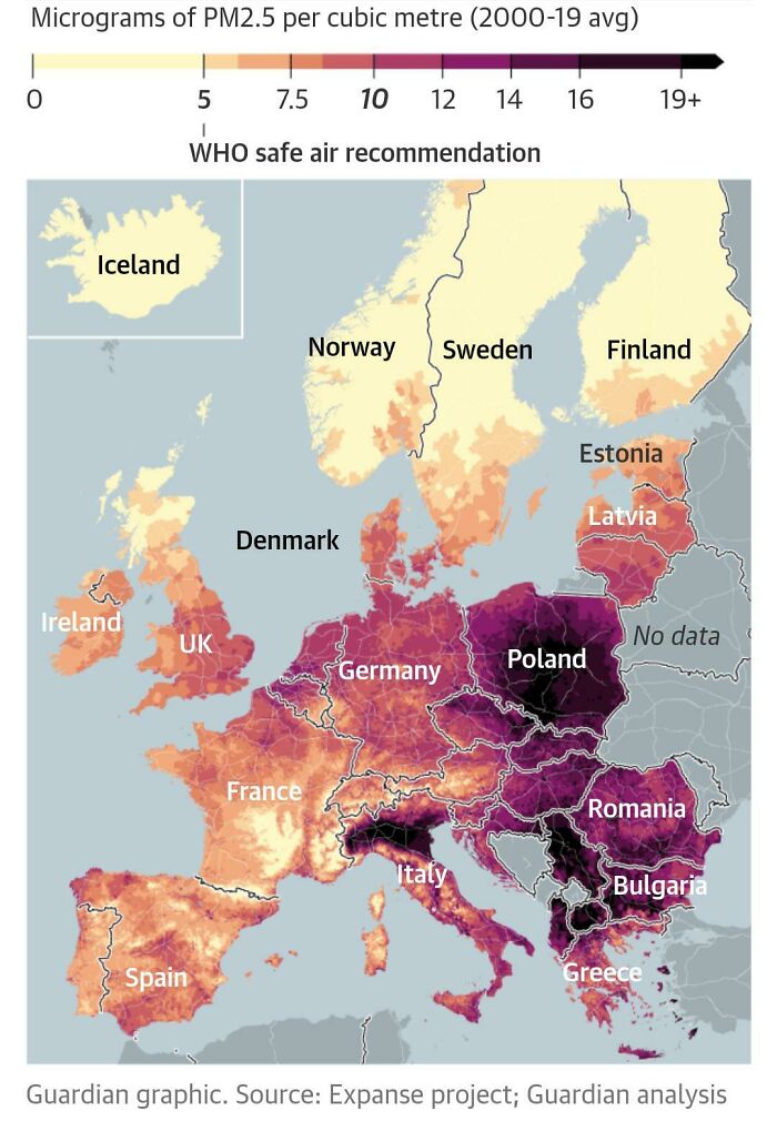 Air Polution In Europe