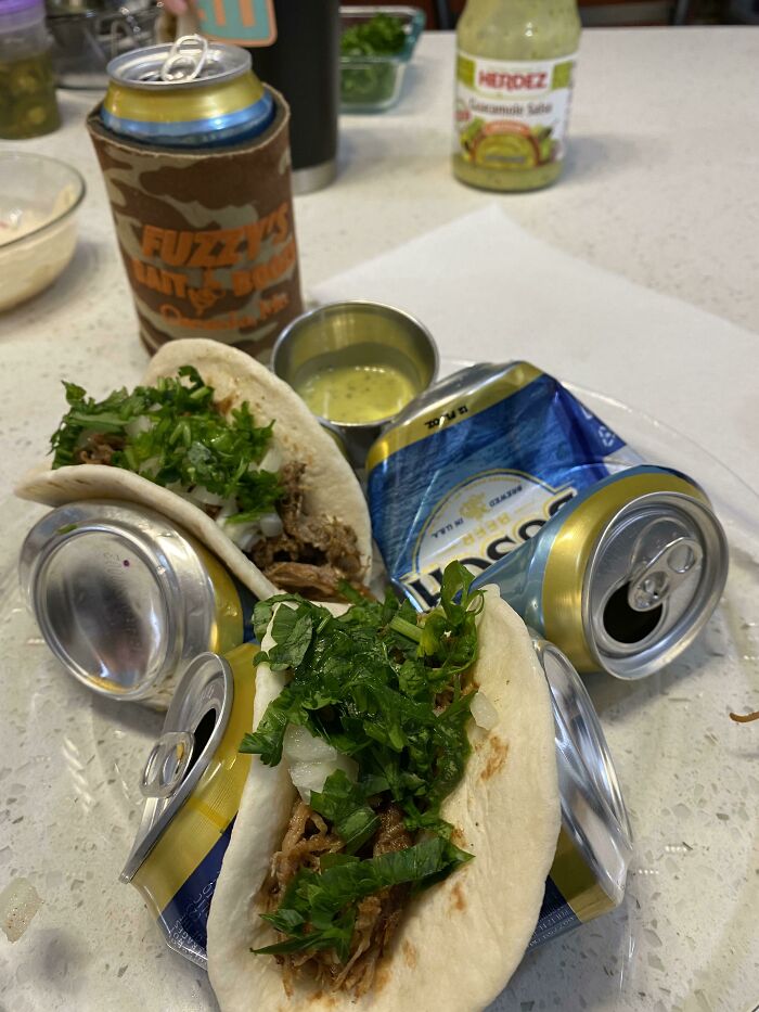 Beer Can Taco Stand