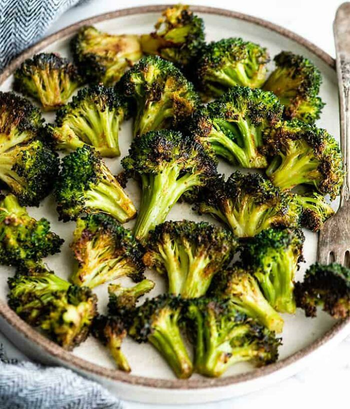 Three Words: Air Fried Broccoli