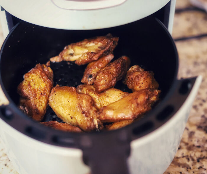 Love The Golden Hue To Your Fried Food, Which Air Fryers Can't Seem To Give You? A Quick Spritz Of Cooking Spray Before Putting Them In The Fryer Will Do The Trick!
