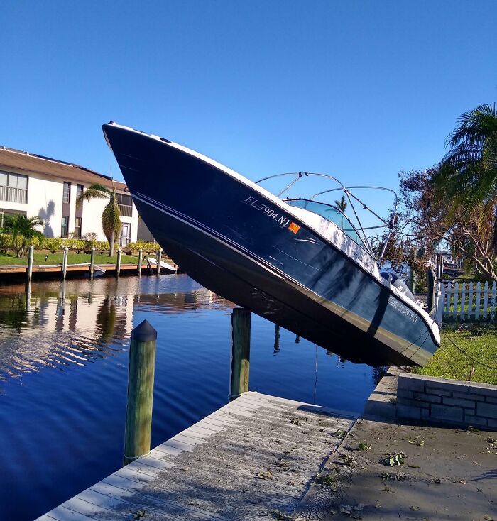 This Boat After Hurricane Ian