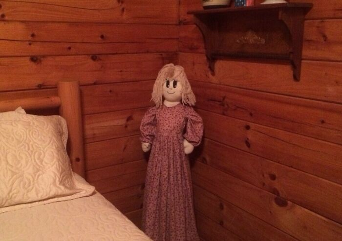 Creepy Tennessee Cabin Doll