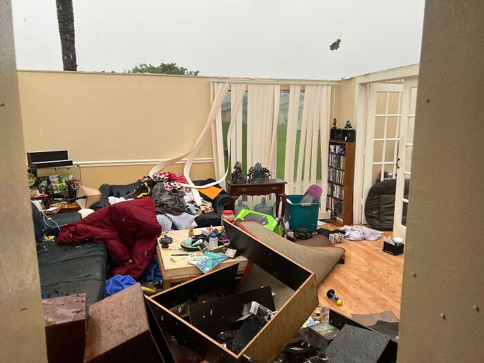 El huracán Iván voló el tejado de mi casa y destruyó casi todo lo que tenía