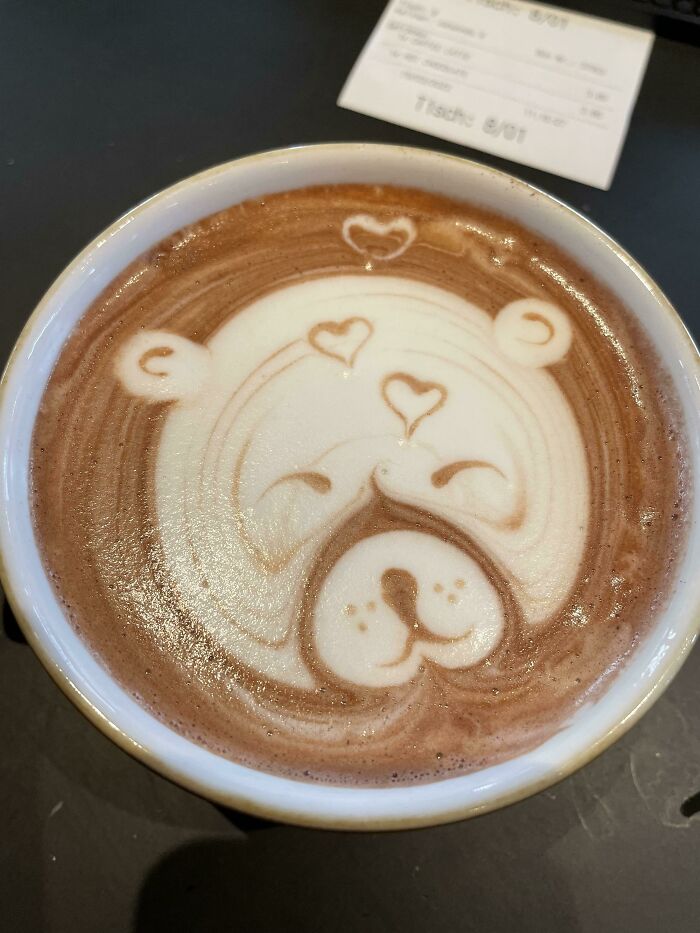 My Latte Art Bear