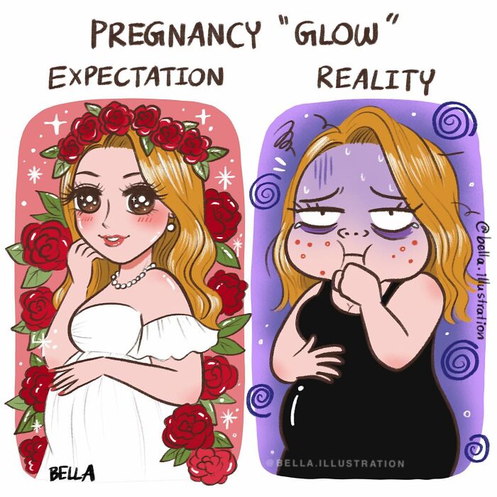 A Comic About Pregnancy "Glow"