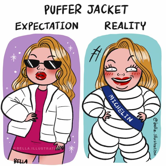 A Comic About Puffer Jacket