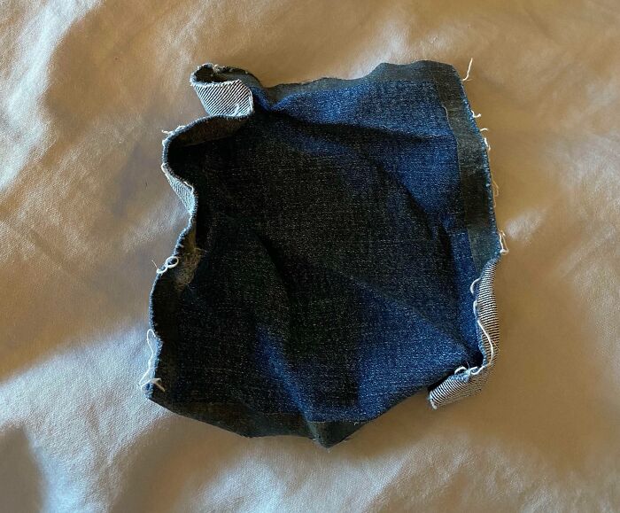 My Pocket Detached From My Jeans In The Wash