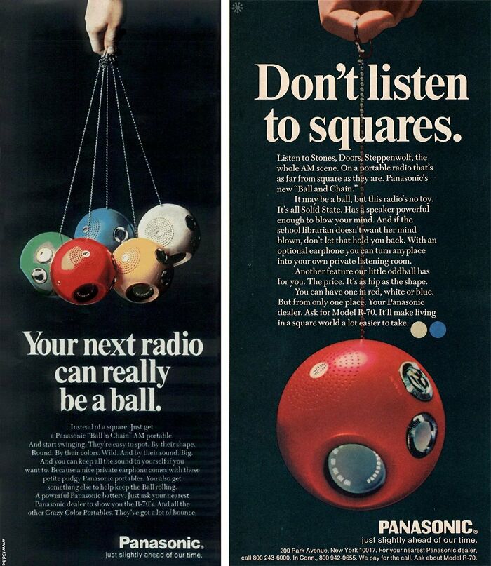Panasonic "Don't Listen To Squares" 1973