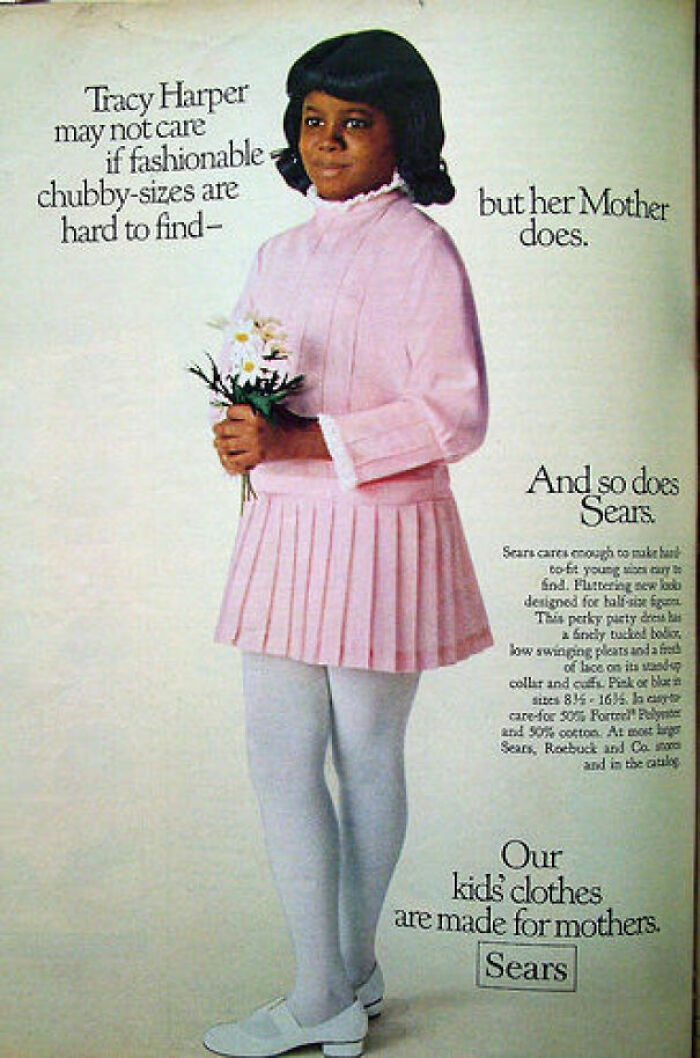 In The 1970s, This Was A Clothing Store's Idea Of A "Chubby Girl."