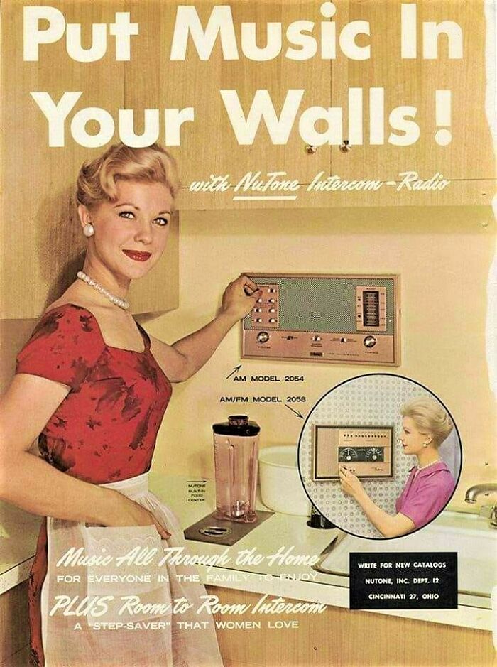 Nutone Intercom-Radio, 1962
