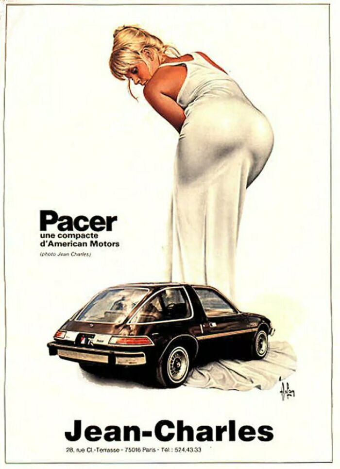 French Ad For The Amc Pacer, 1975