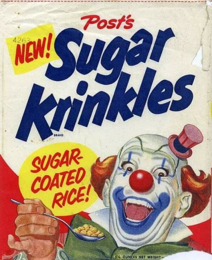A Terrifying Way To Start Your Day: Post's Sugar Krinkles