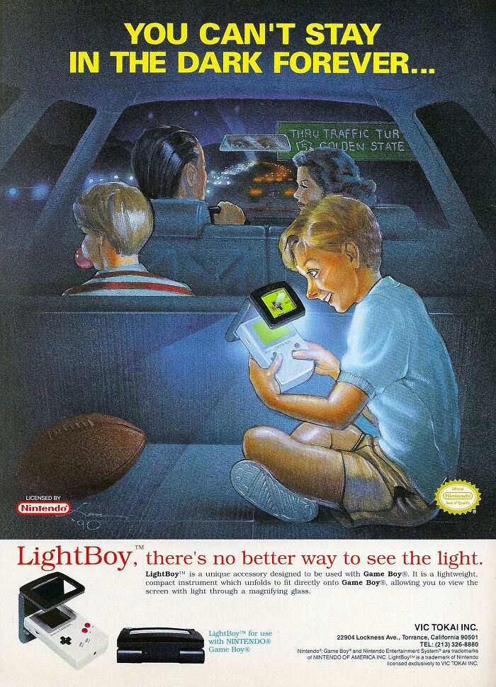 Nintendo Lightboy Ad, 1990s
