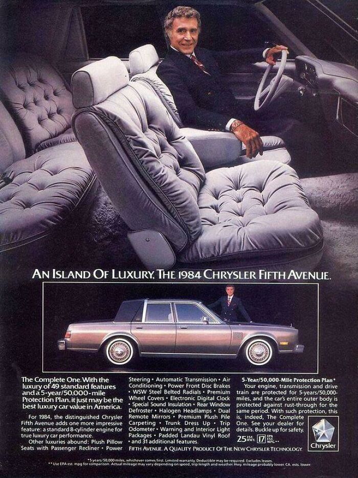 Ricardo Montalban And The 1984 Chrysler Fifth Avenue