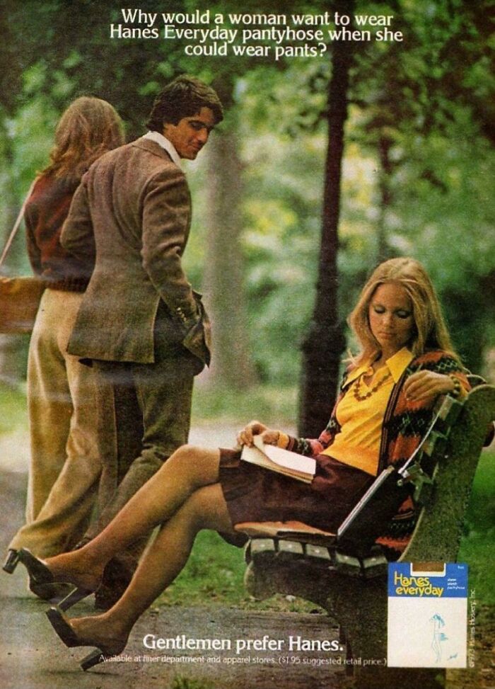Why Wear Pantyhose Instead Of Pants? Hanes 1974