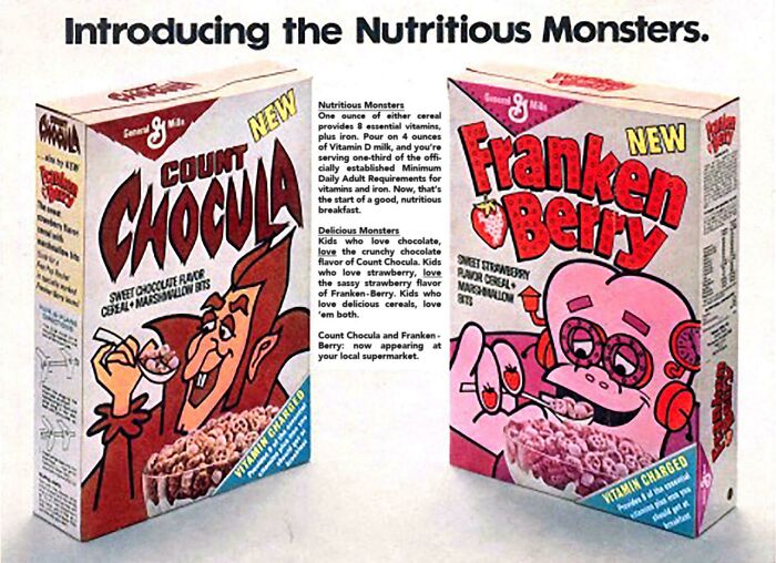 Monster Cereals, 1971