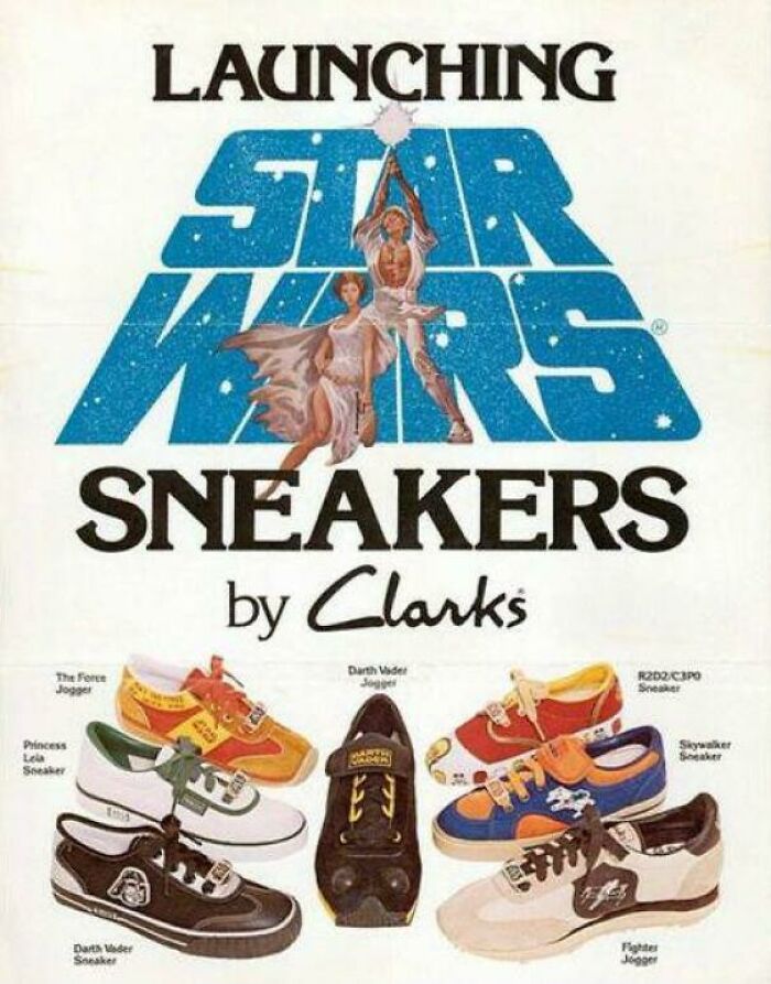1978 Ad For Clark's Star Wars Sneakers
