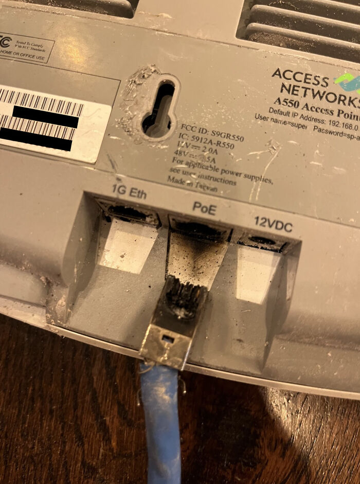 After Some Construction, Customer Complained About Poor Wi-Fi Signal