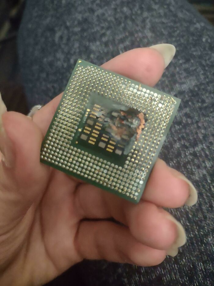 I Brought My Computer To The Repair Shop And The Tech Guy Let Me Keep The Problem Child Part. It Seems Fine, Should I Put It In Some Rice?