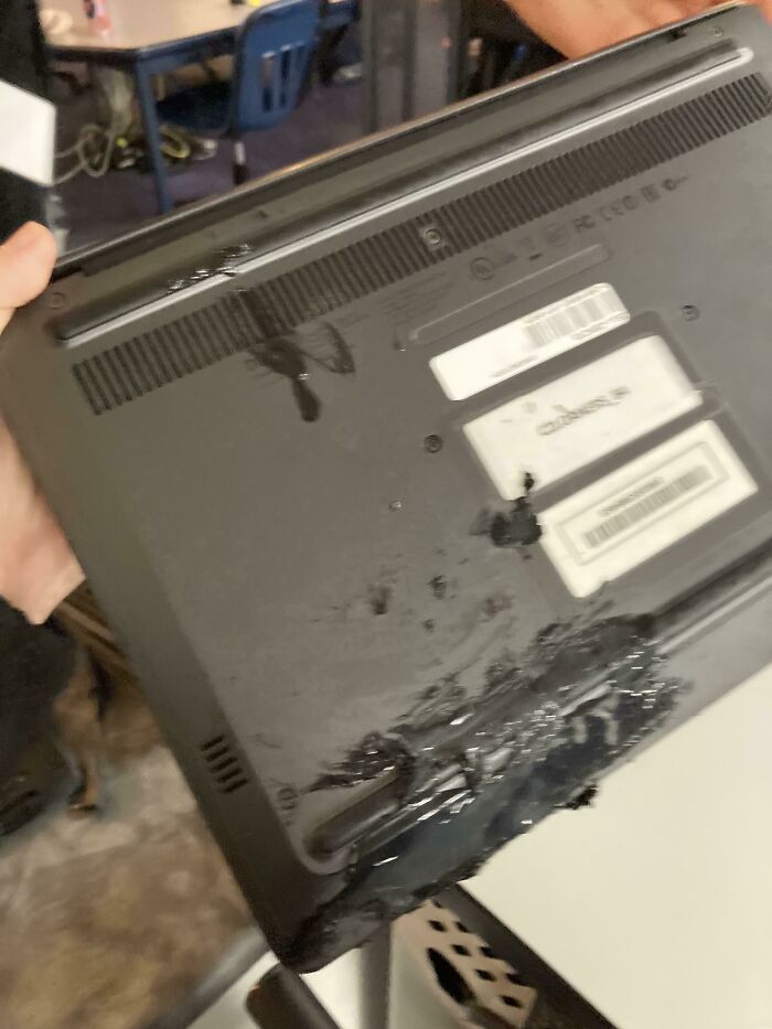More Abuse Of School Computers