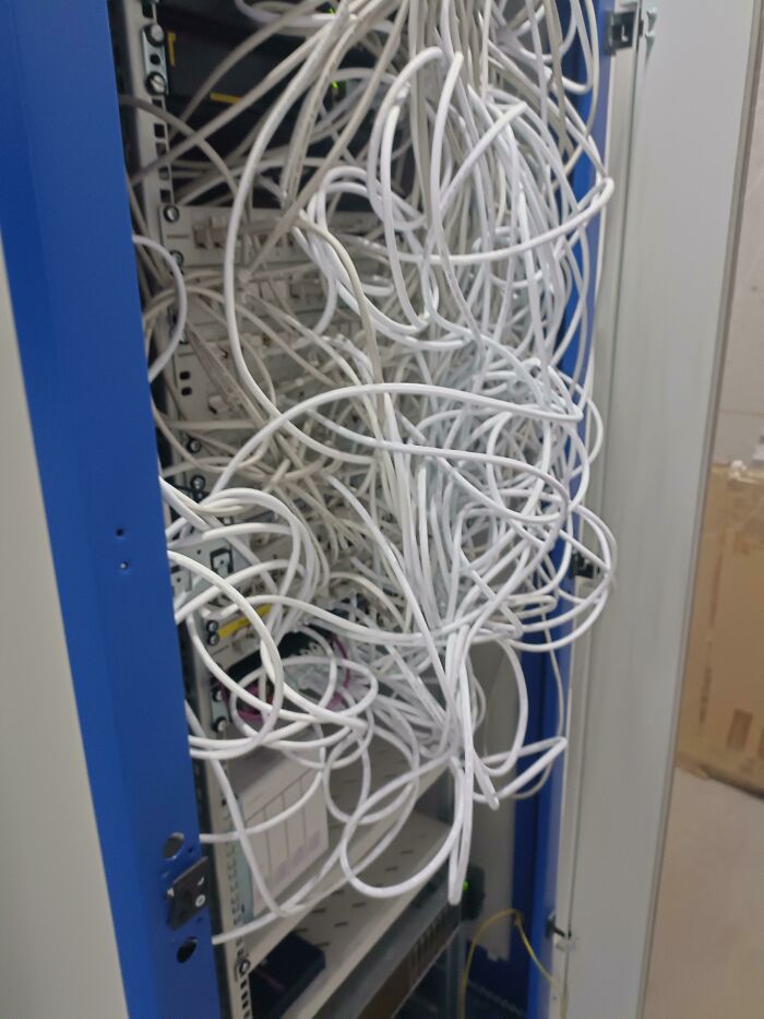 Today I Found Out That Our It-Guy Does The Spaghetti Too ... This Panel Is Brand New