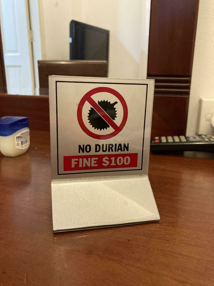 $100 Fine For Eating Durian Fruit In My Hotel In Vietnam