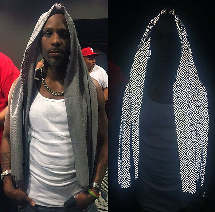 DMX Wearing Anti-Paparazzi Scarf That Ruins Photos By Affecting Flash Photography