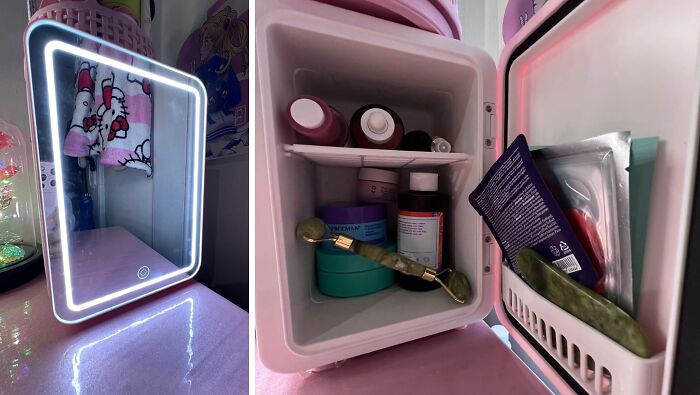 Keep Your Skincare Products Cool And Chic With Skincare Fridge – Because Your Beauty Regime Needs A 'Glow' Up, Not A Blow Up!